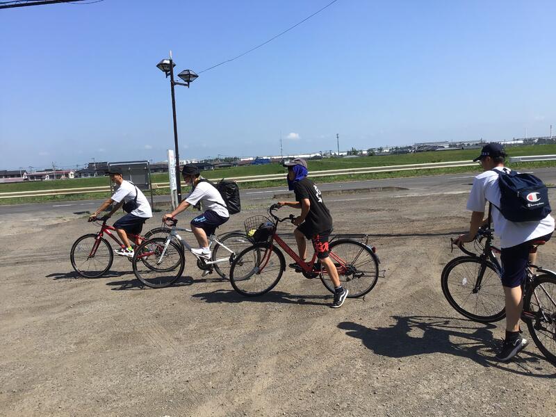 館山公園をスタート